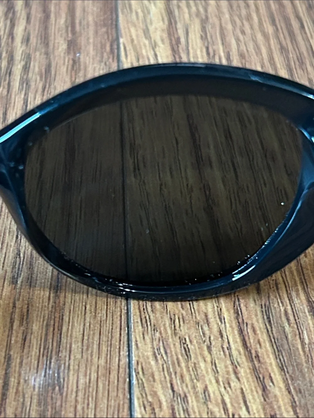 Prada SPR 16S 57-16 1AB-1A1 140 3N Cat-Eye Glossy Sunglasses -